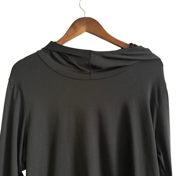 The North Face Women’s FlashDry Longline Hoodie Tunic – Black XL – Lightweight T - Picture 4 of 5